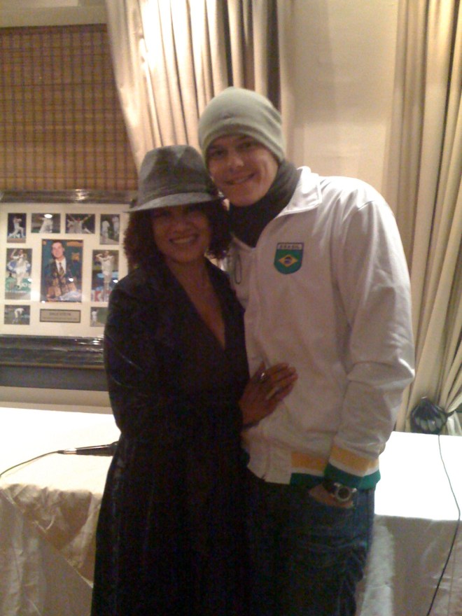 IMG_0372 with the strikingly handsome Erno, 17.